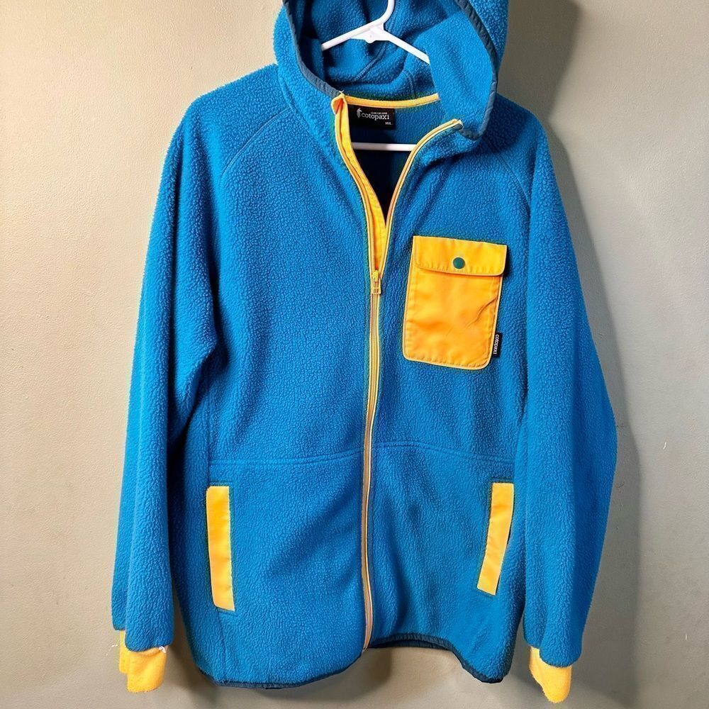 Cotopaxi cubres full zip fleece hoodie. Mens XL